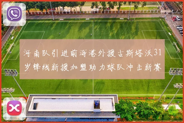 河南队引进前海港外援古斯塔沃31岁锋线新援加盟助力球队冲击新赛季